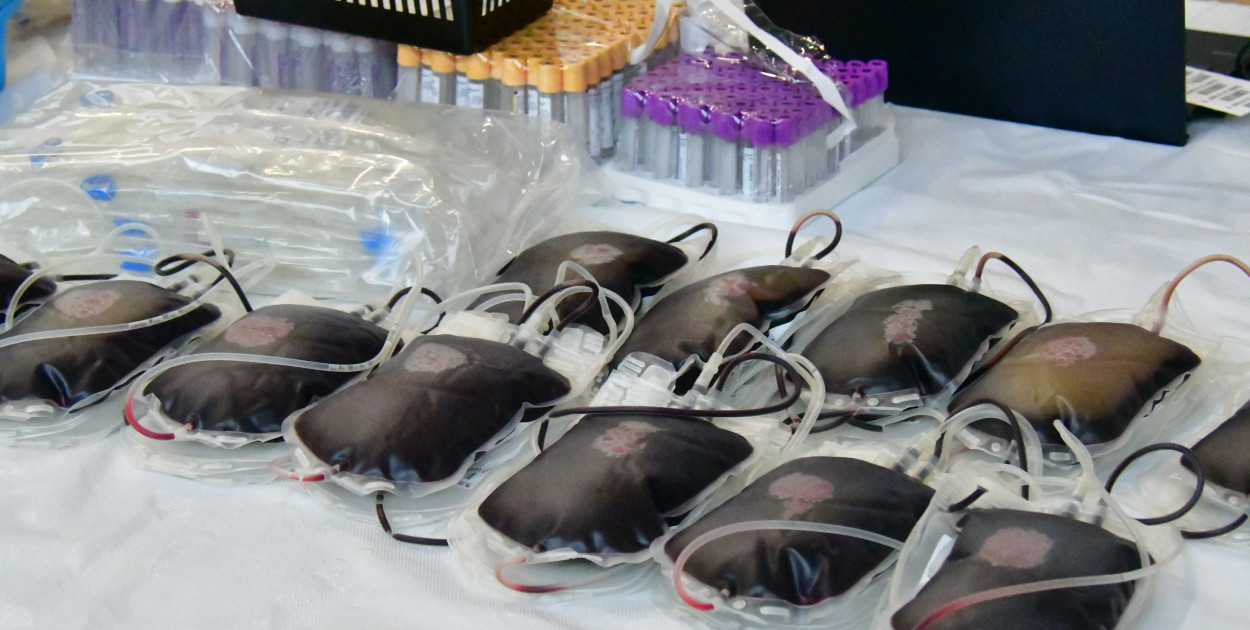 Terenowa akcja poboru krwi w RCEZ Biłgoraj