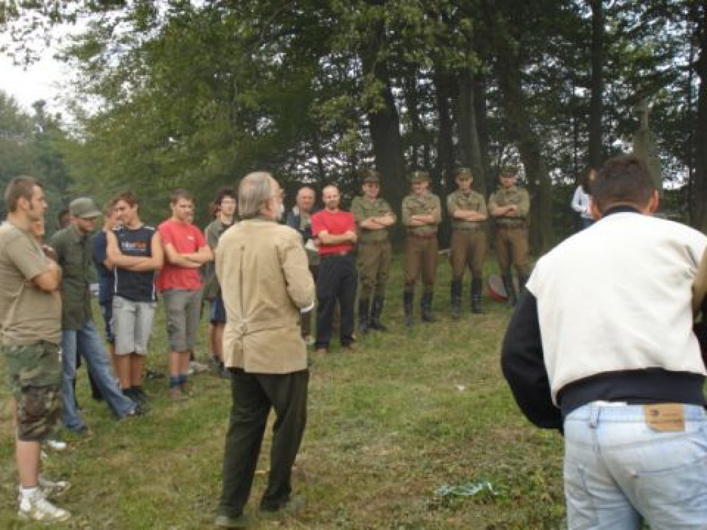 Próba inscenizacji historycznej na Wzgórzu Polak