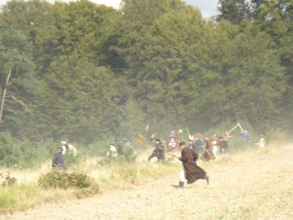 Inscenizacjia historyczna na Wzgórzu Polak - fotoreportaż