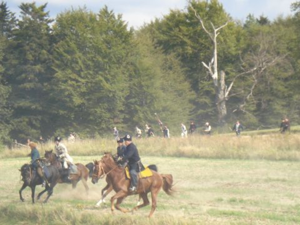 Inscenizacjia historyczna na Wzgórzu Polak - fotoreportaż