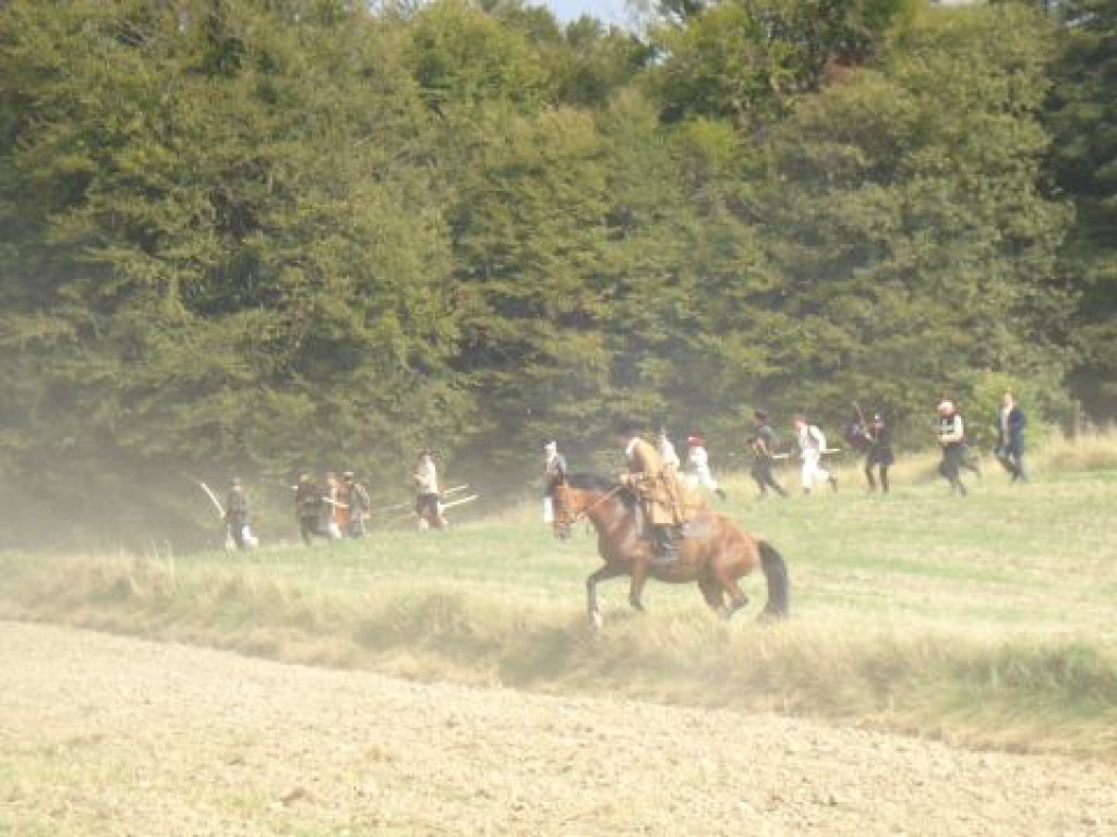 Inscenizacjia historyczna na Wzgórzu Polak - fotoreportaż