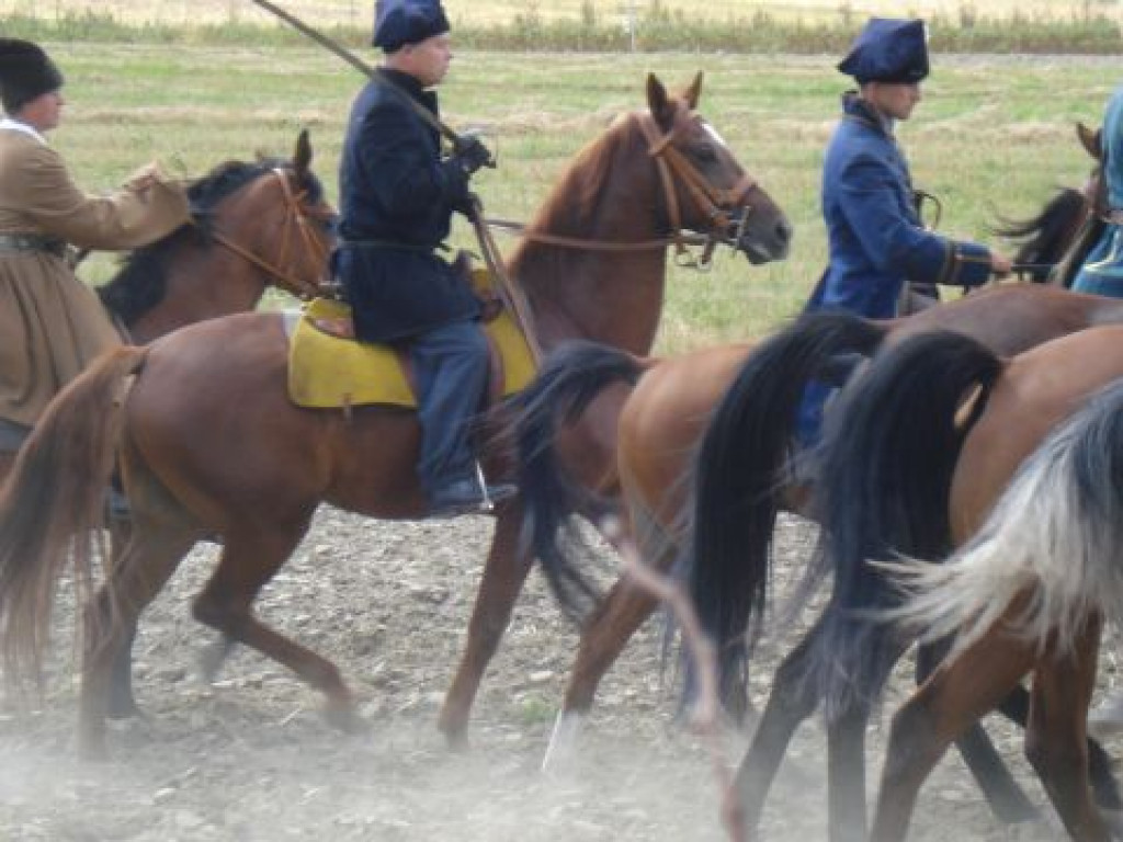 Inscenizacjia historyczna na Wzgórzu Polak - fotoreportaż