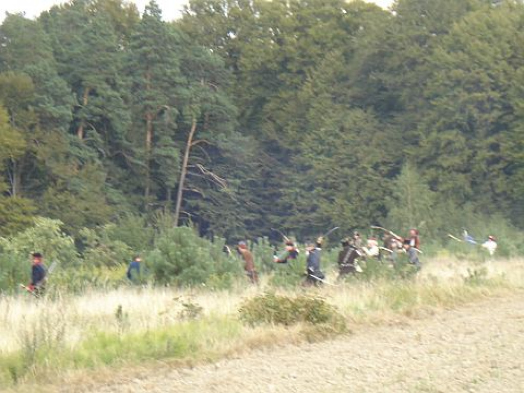 Inscenizacjia historyczna na Wzgórzu Polak - fotoreportaż