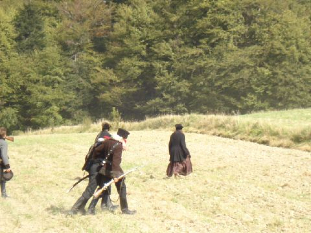 Inscenizacjia historyczna na Wzgórzu Polak - fotoreportaż