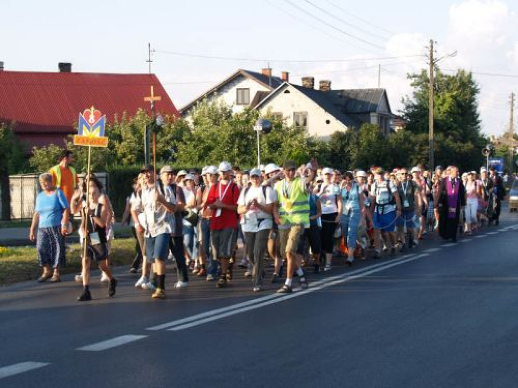 Pielgrzymi dotarli do Biłgoraja