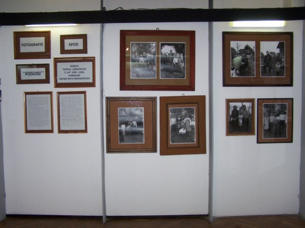 Fotografie spod podłogi - nowa wystawa w Muzeum Ziemi Biłgorajskiej
