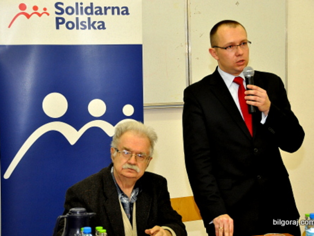 Jerzy Robert Nowak w Biłgoraju