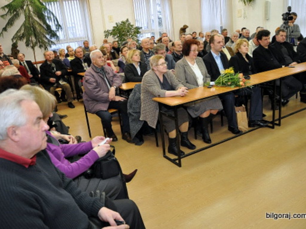 Jerzy Robert Nowak w Biłgoraju