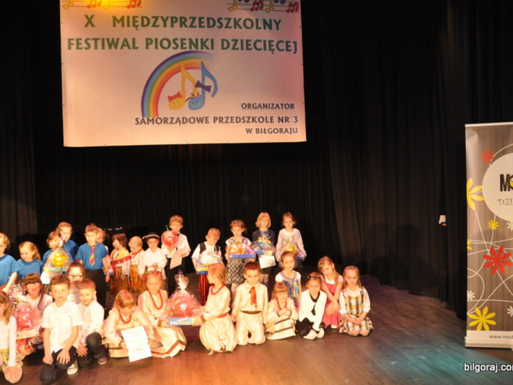 Jubileuszowy Festiwal Przedszkolaków (FOTO)