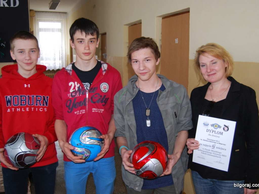 Wyniki  Miejskiego Turnieju BRD