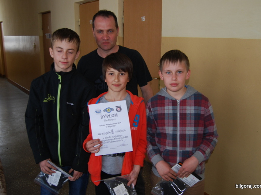 Wyniki  Miejskiego Turnieju BRD