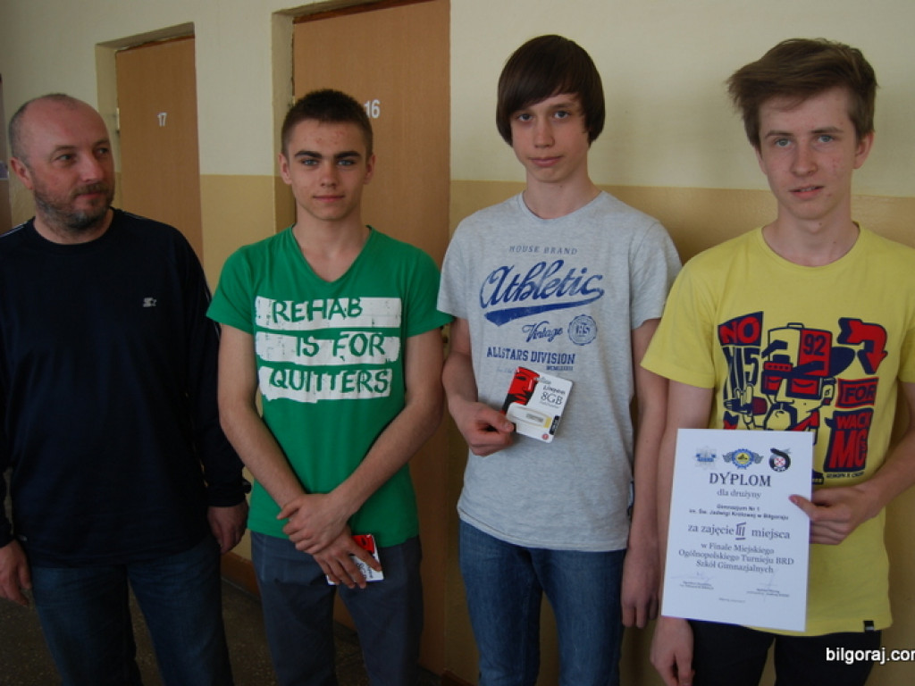 Wyniki  Miejskiego Turnieju BRD