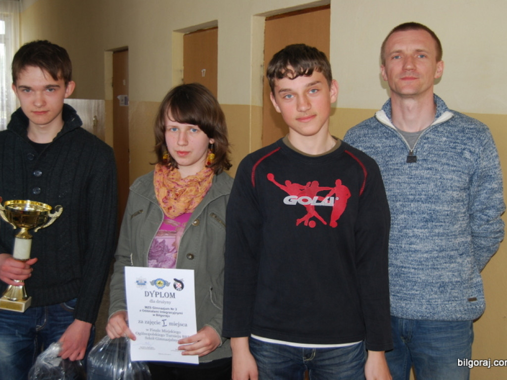 Wyniki  Miejskiego Turnieju BRD