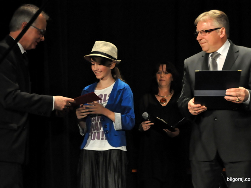 Burmistrz nagrodził najlepszych sportowców i działaczy kultury