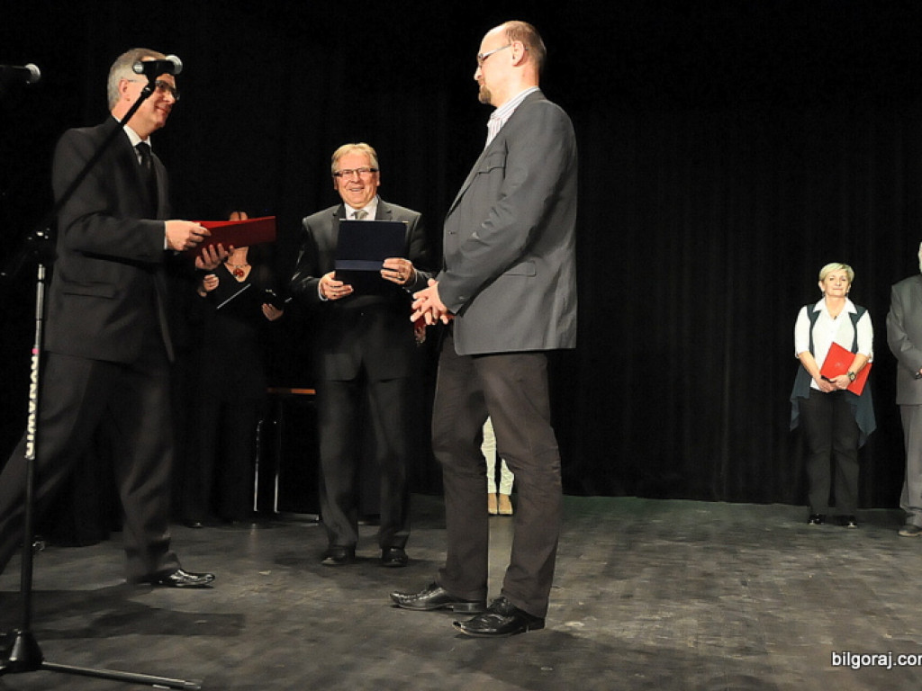 Burmistrz nagrodził najlepszych sportowców i działaczy kultury