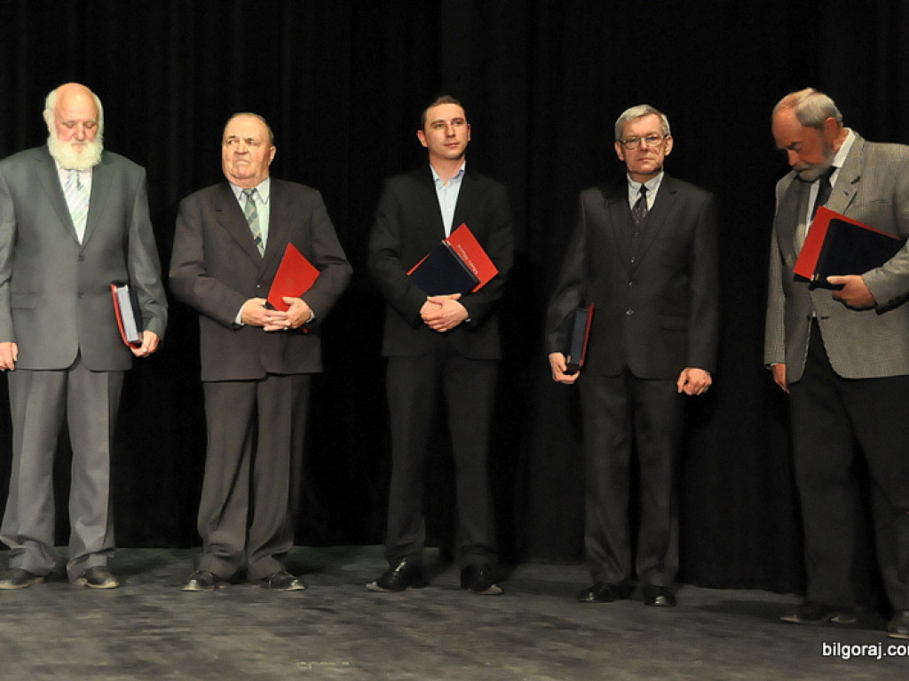 Burmistrz nagrodził najlepszych sportowców i działaczy kultury