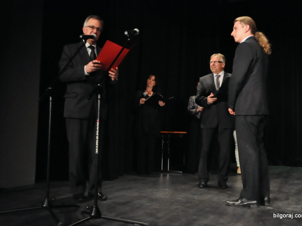 Burmistrz nagrodził najlepszych sportowców i działaczy kultury