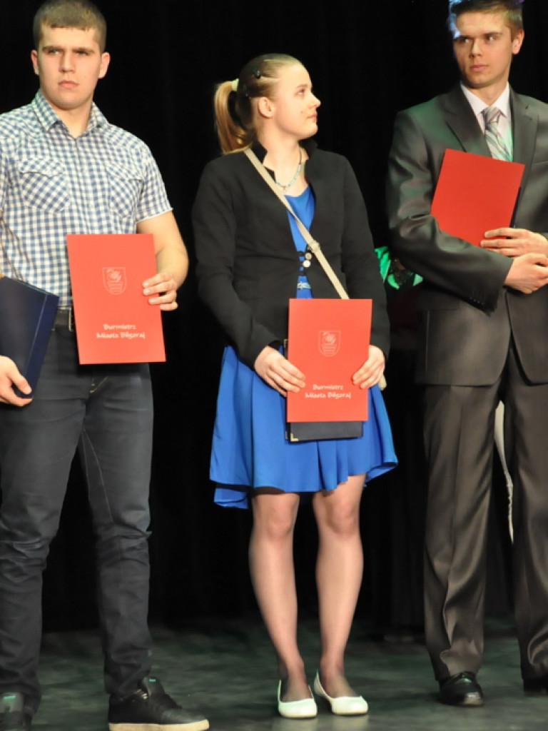 Burmistrz nagrodził najlepszych sportowców i działaczy kultury