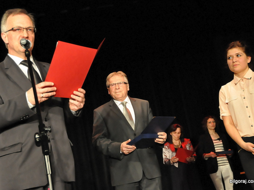 Burmistrz nagrodził najlepszych sportowców i działaczy kultury