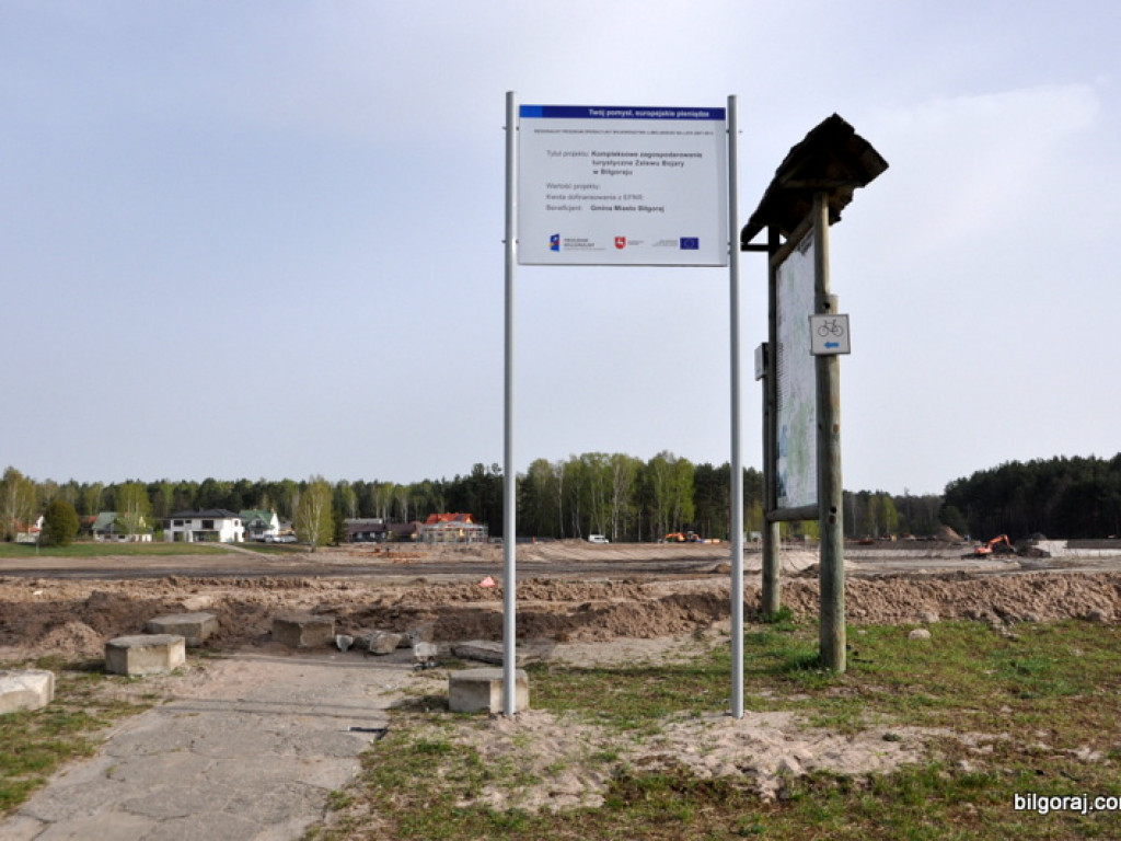 Zalew Bojary zmienia oblicze (FOTO)