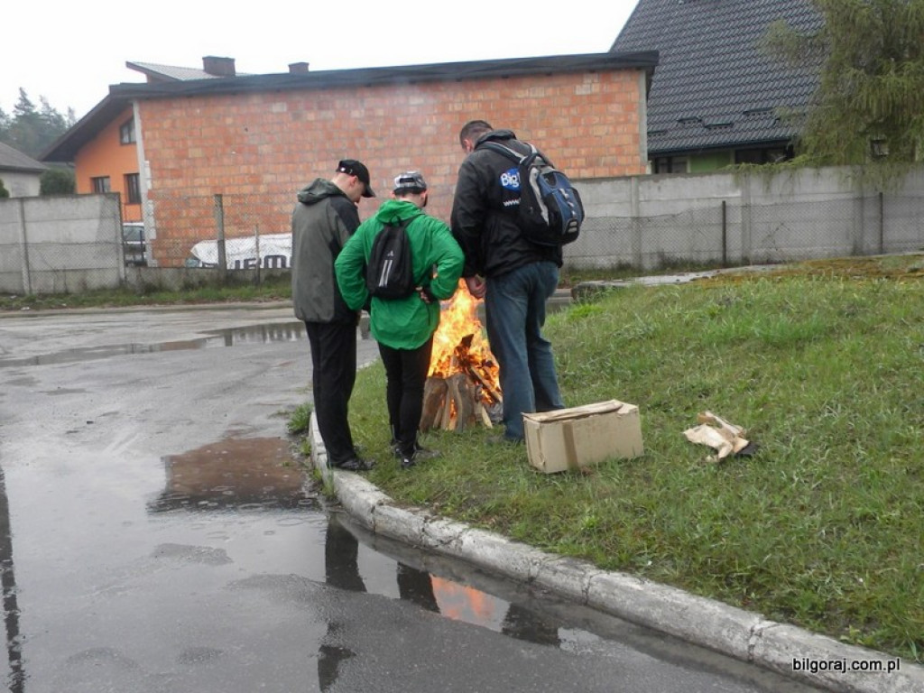 25 km w deszczu i pod wiatr ku czci Powstańców (FOTO)