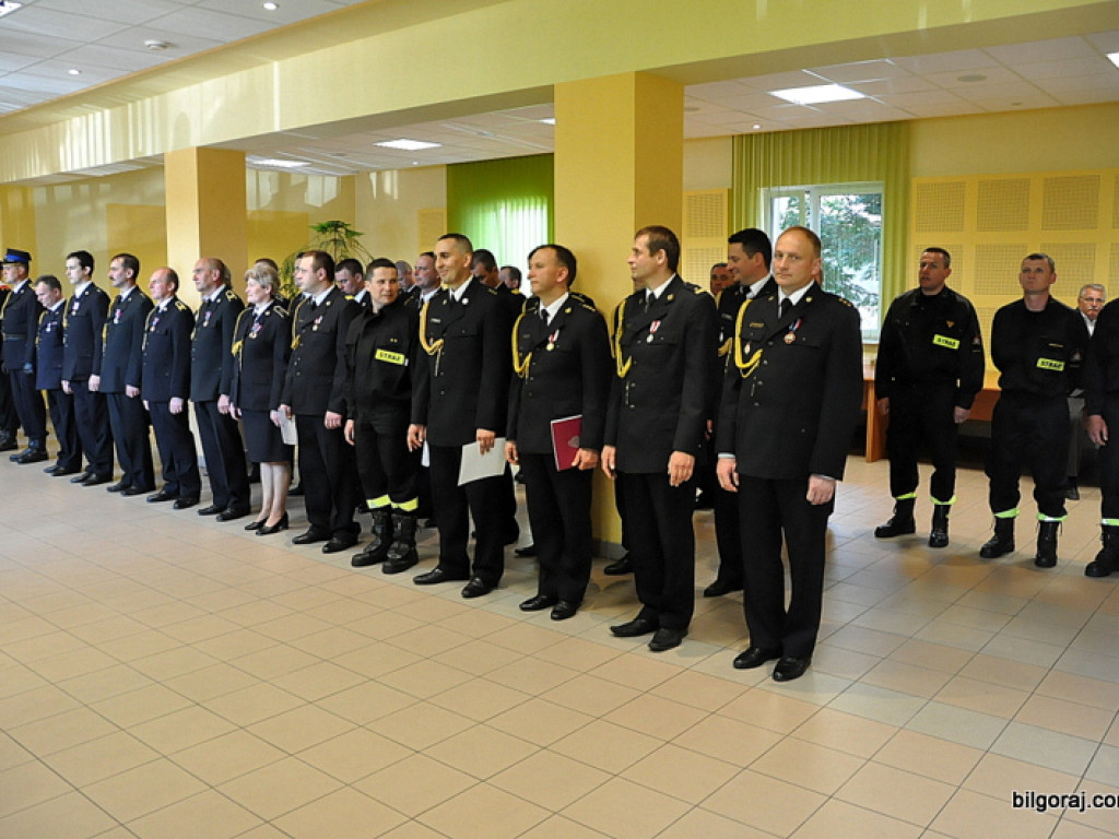 Dzień Strażaka w Komendzie Powiatowej PSP w Biłgoraju