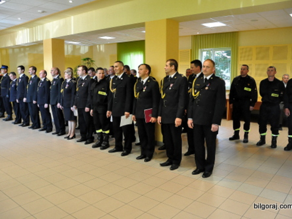 Dzień Strażaka w Komendzie Powiatowej PSP w Biłgoraju