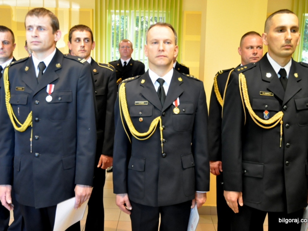 Dzień Strażaka w Komendzie Powiatowej PSP w Biłgoraju