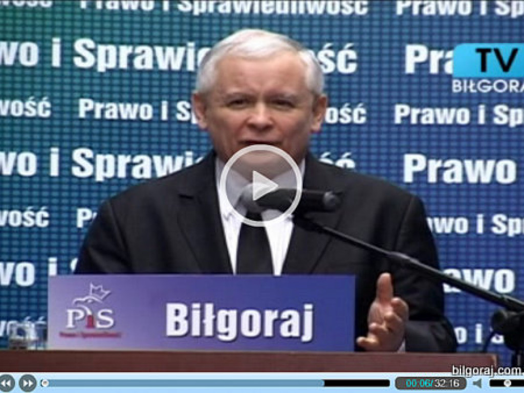 Kaczyński w Biłgoraju: Jest alternatywa dla tego rządu. To PiS! (FOTO, VIDEO)