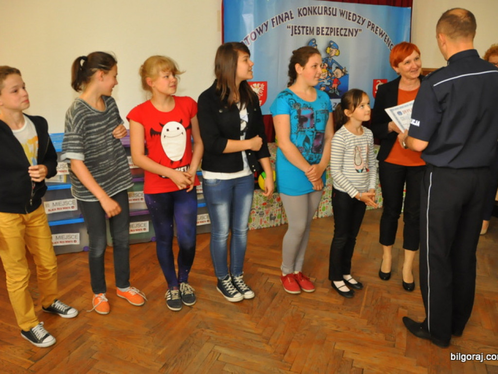 Najwięcej o bezpieczeństwie wiedzą uczniowie SP z Dereźni (FOTO)