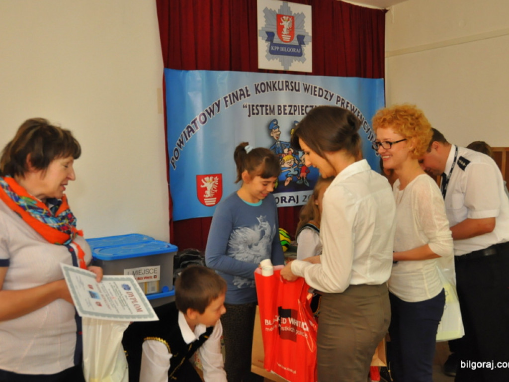 Najwięcej o bezpieczeństwie wiedzą uczniowie SP z Dereźni (FOTO)