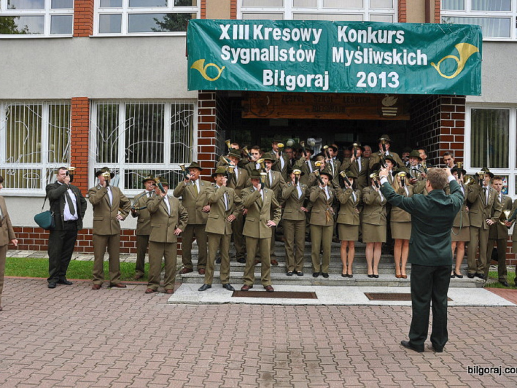 Kresowy Konkurs Sygnalistów Myśliwskich po raz trzynasty w Biłgoraju (FOTO, WYNIKI)