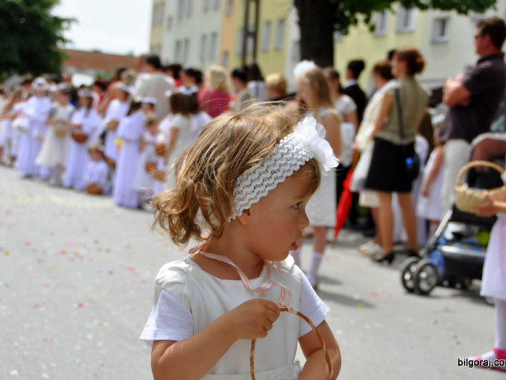 Biłgorajanie manifestują swą wiarę. Tysiące ludzi na procesjach Bożego Ciała (FOTO, VIDEO)