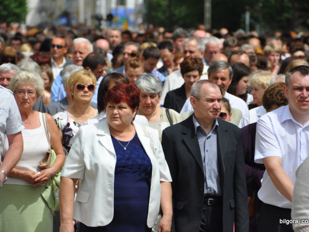 Biłgorajanie manifestują swą wiarę. Tysiące ludzi na procesjach Bożego Ciała (FOTO, VIDEO)