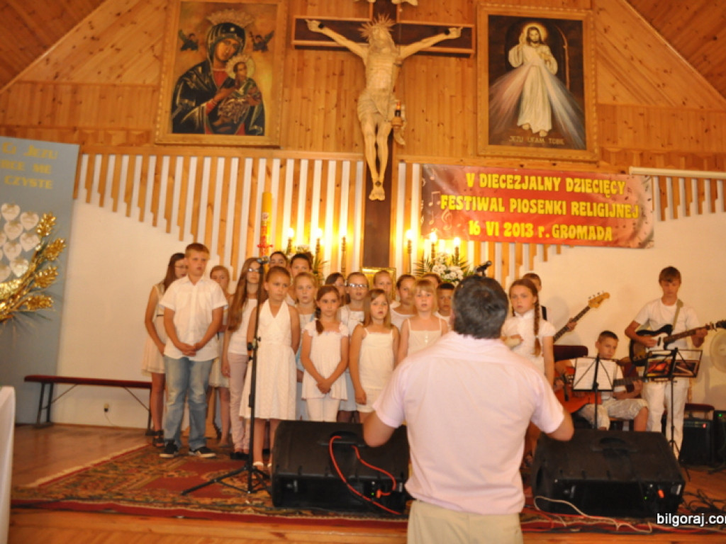 V Diecezjalny Dziecięcy Festiwal Pioseki Religijnej (FOTO, WYNIKI)