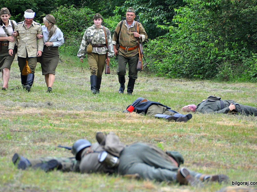 Inscenizacja wysiedlenia Łukowej i atak na ukraiński posterunek