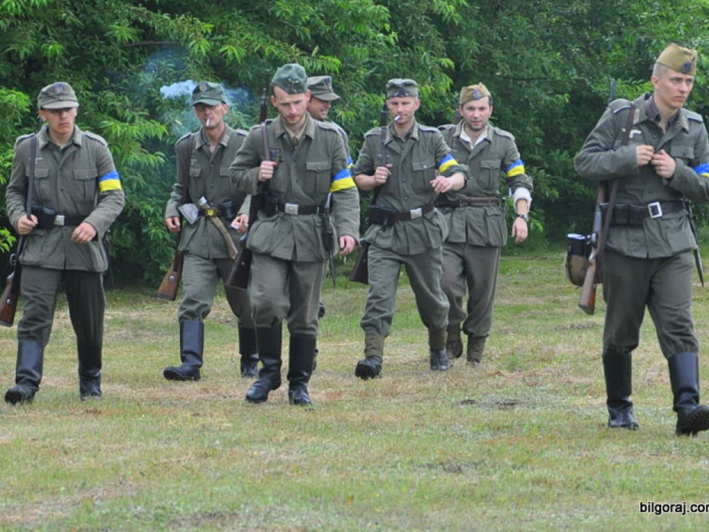 Inscenizacja wysiedlenia Łukowej i atak na ukraiński posterunek