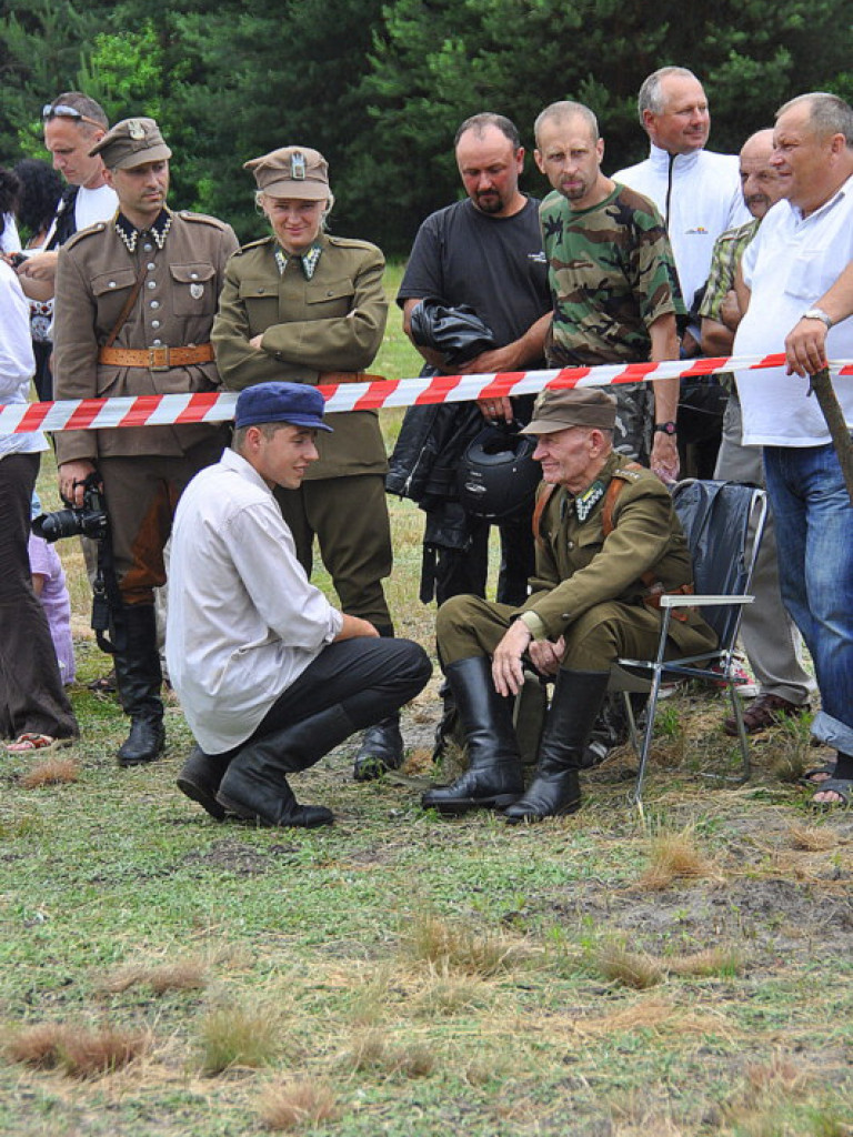 Inscenizacja wysiedlenia Łukowej i atak na ukraiński posterunek