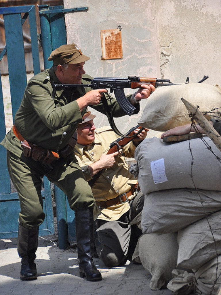 Inscenizacja w rocznicę mordu - zobacz FOTORELACJĘ