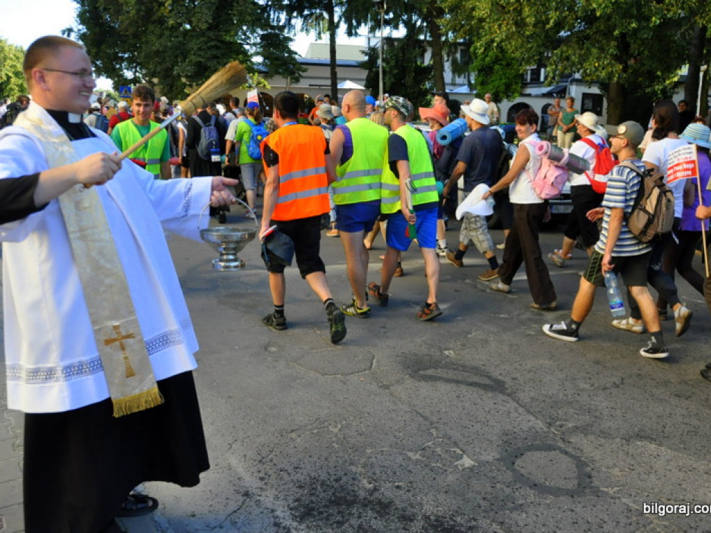 Pielgrzymi przybyli do Biłgoraja (FOTO)