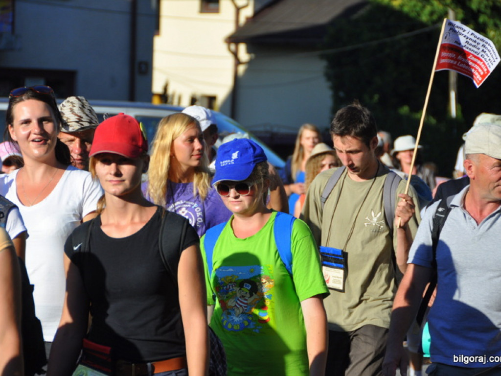 Pielgrzymi przybyli do Biłgoraja (FOTO)