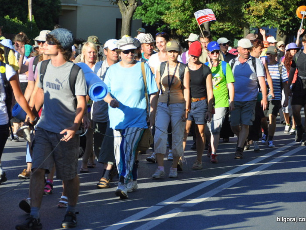 Pielgrzymi przybyli do Biłgoraja (FOTO)