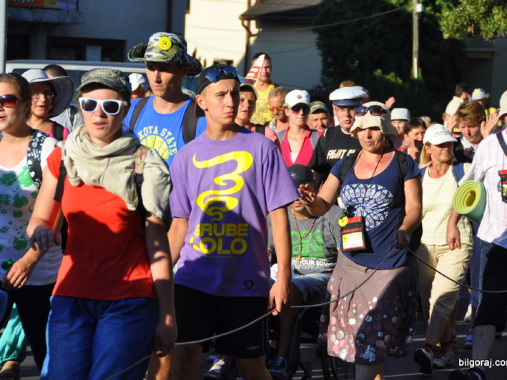 Pielgrzymi przybyli do Biłgoraja (FOTO)