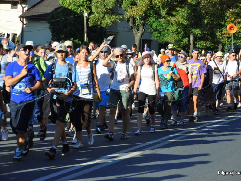 Pielgrzymi przybyli do Biłgoraja (FOTO)