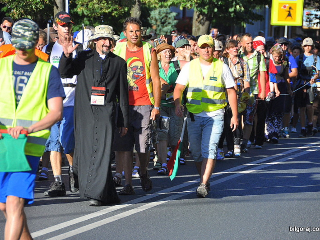 Pielgrzymi przybyli do Biłgoraja (FOTO)
