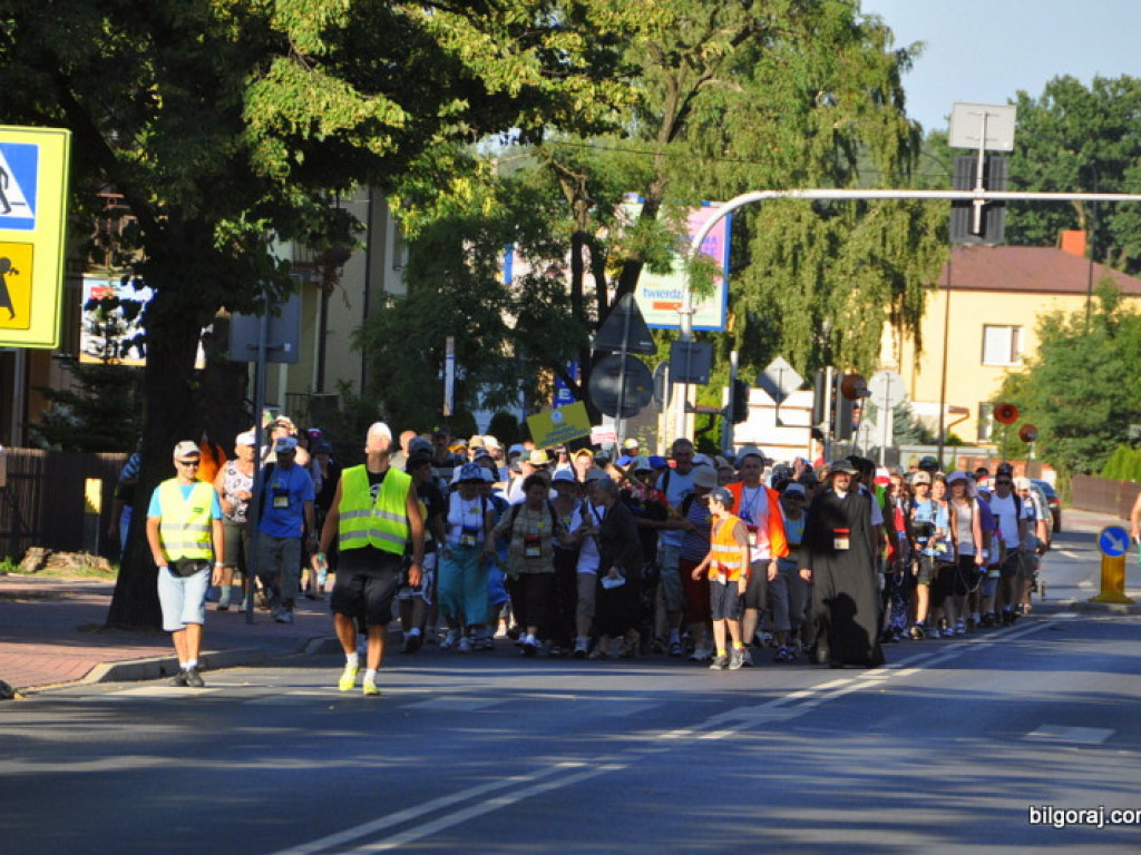 Pielgrzymi przybyli do Biłgoraja (FOTO)