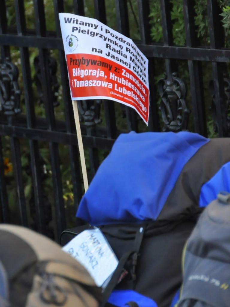 Pielgrzymi przybyli do Biłgoraja (FOTO)