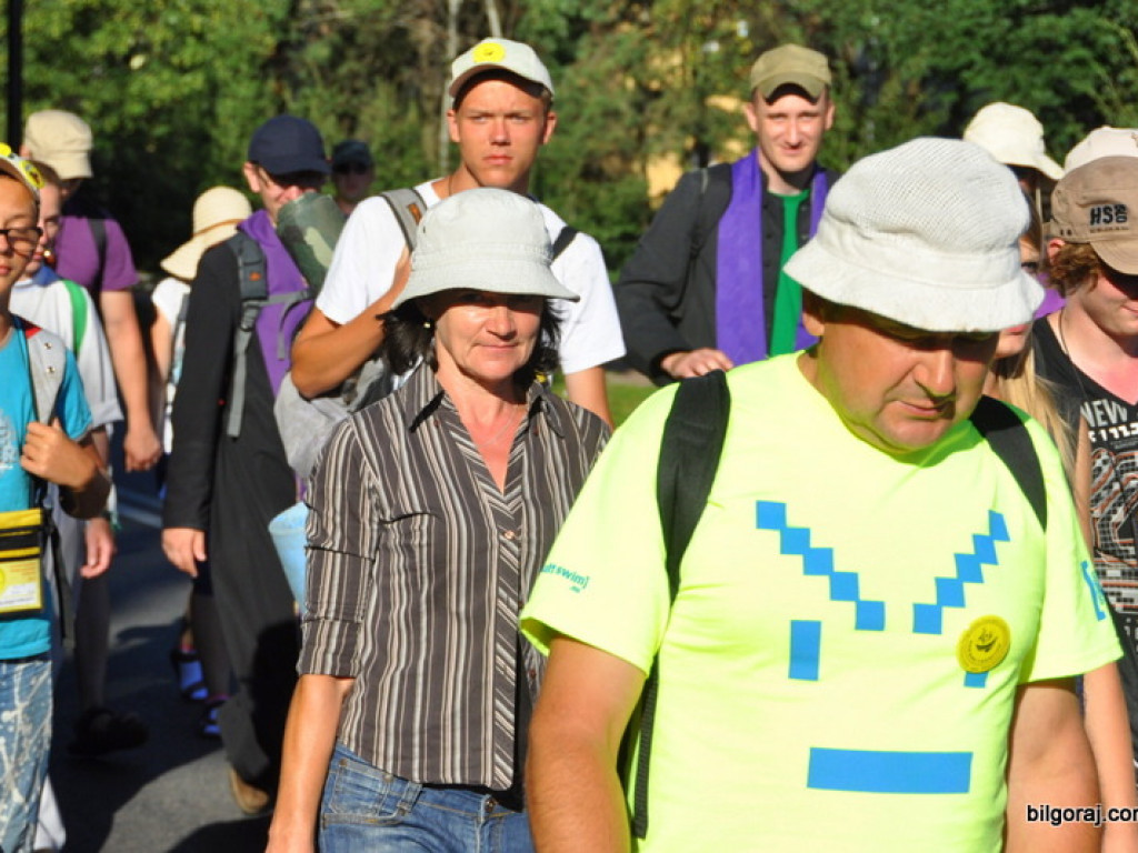 Pielgrzymi przybyli do Biłgoraja (FOTO)