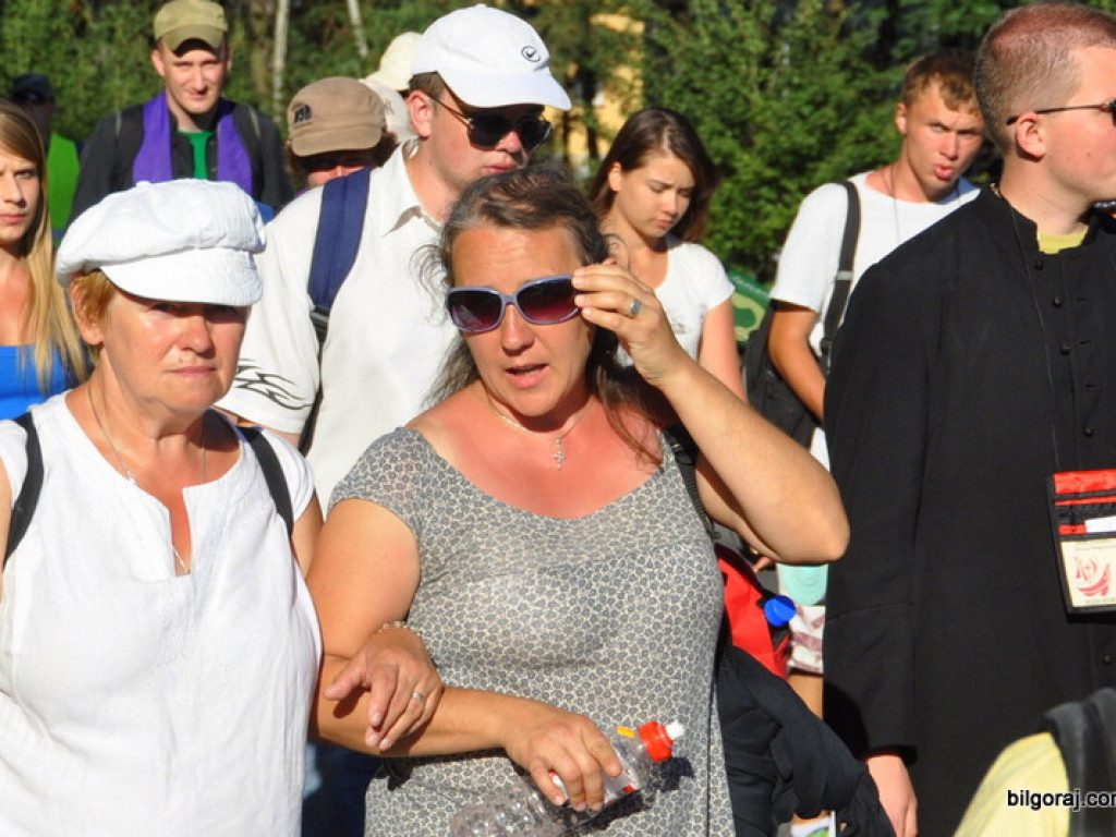 Pielgrzymi przybyli do Biłgoraja (FOTO)