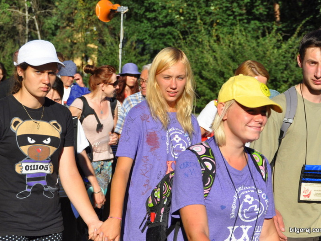 Pielgrzymi przybyli do Biłgoraja (FOTO)